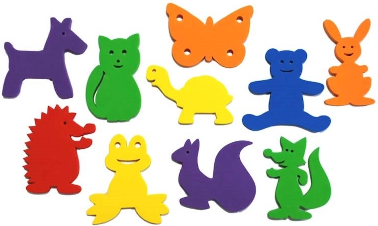 Fun Animal Water Stickers (10 pcs)