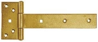 Värava hing 200 × 45 × 90 × 35 × 3 mm, kollaselt tsingitud