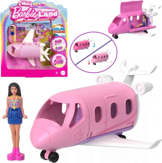 Mattel Mini Barbie Land – piloodinukk koos lennukiga