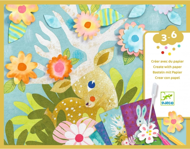 Djeco Forest Blotting Art