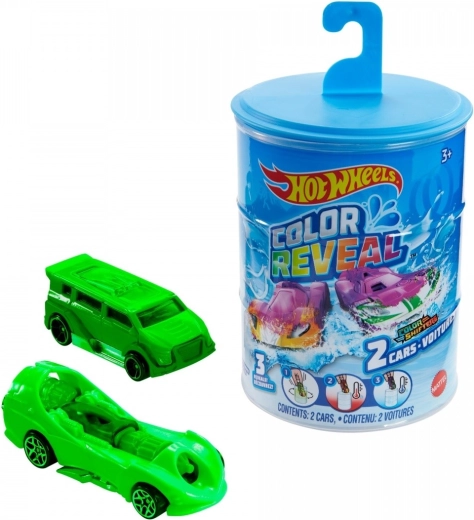 Hot Wheels Color Reveal kahe auto komplekt