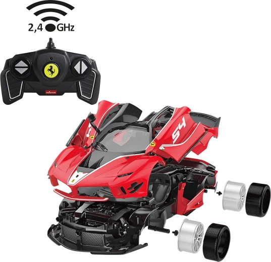 Jamara Ferrari FXX K Evo RC Building Kit 1:18 Red 2.4 GHz - 1 piece