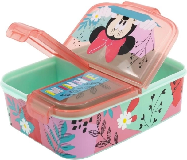 Durable plastic and cute Minnie Mouse motif