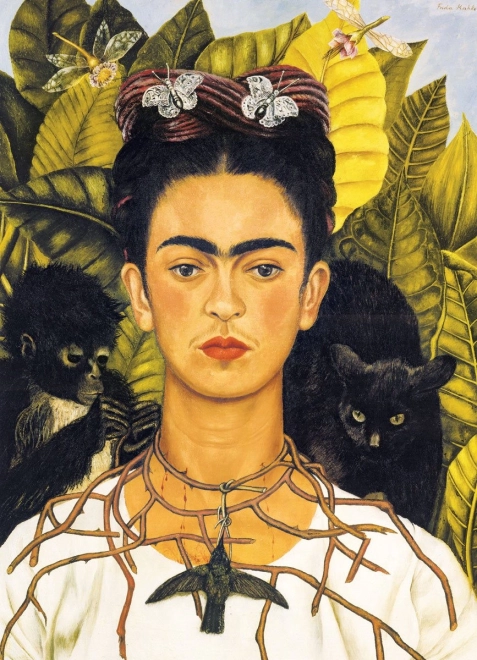 Pusle Frida Kahlo portree okaskrooniga 1000 tükki