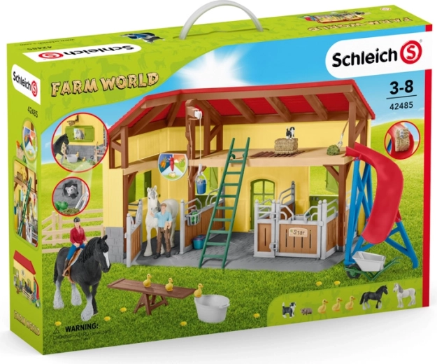 Custom decoration and Schleich’s detailed craftsmanship