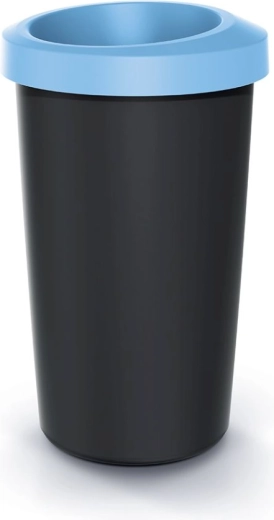 Compacta R Drop Trash Can 25 L Light Blue