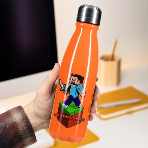 Minecrafti roostevabast terasest pudel 600 ml