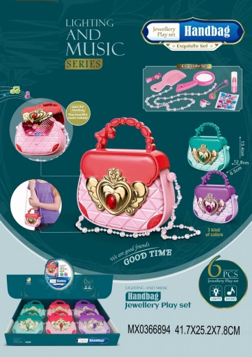 Play Set Handbag with Accessories for Little Fashionistas