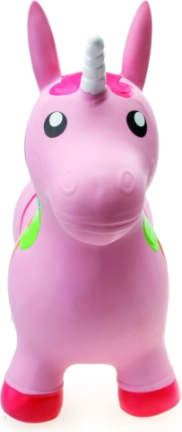 Bouncy animal - pink unicorn