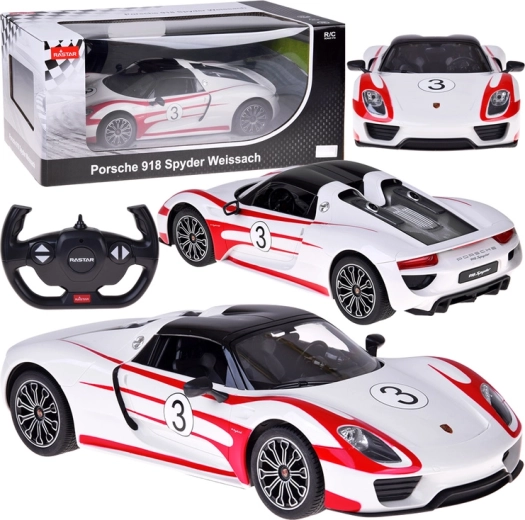 Rastar RC-auto Porsche 918 Spyder 1:14
