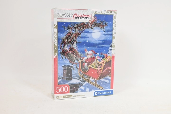 Clementoni jõulupusle Midnight Sleigh Ride 500 tükki