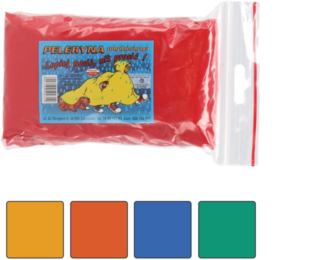 Noorte unisex vihmakeep (pontšo)