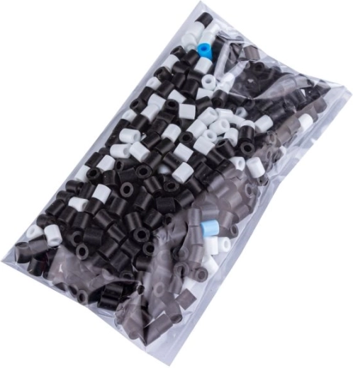 Beads in a bag for easy storage