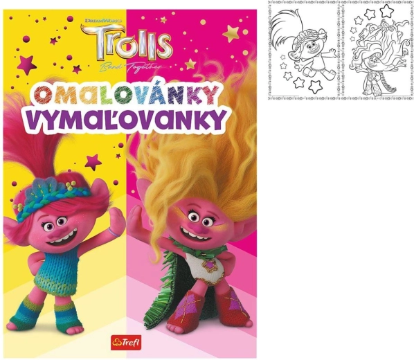 Trollsi värviraamat 20 × 27,5 cm