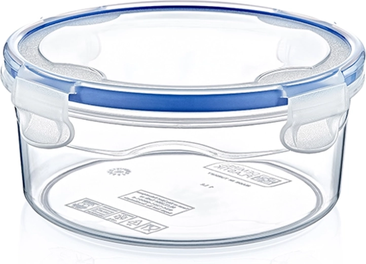 Round airtight food container 1 L SAVER BOX