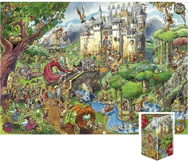Fairy Tales Puzzle 1500 Pieces HEYE