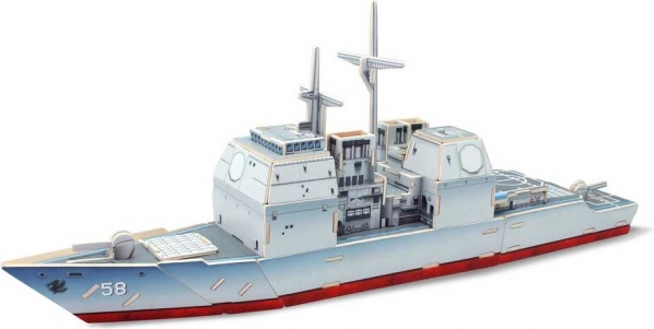 RoboTime wooden puzzle cruiser Aegis