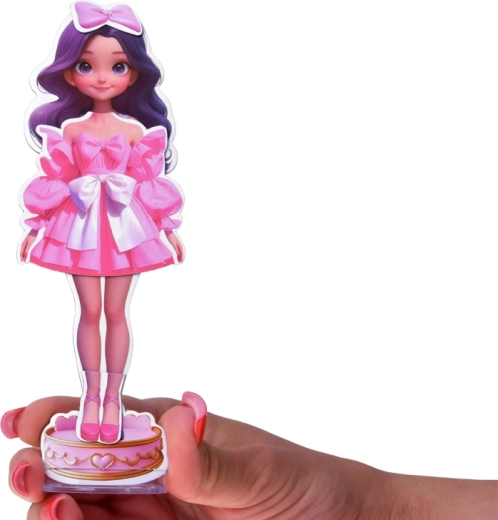 Doll with stand