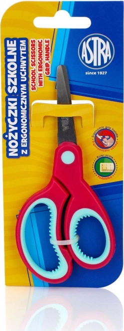 Astra ergonomic scissors with scale