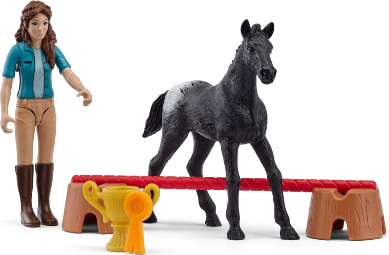 Schleich taskukomplekt turniirivõit Lisa ja varsaga Flocke – 1 tk