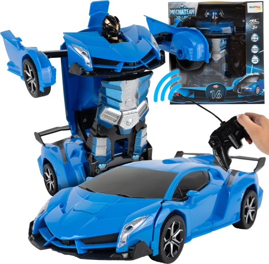 Kaugjuhtimisega Mecha Team transformeeruv robot