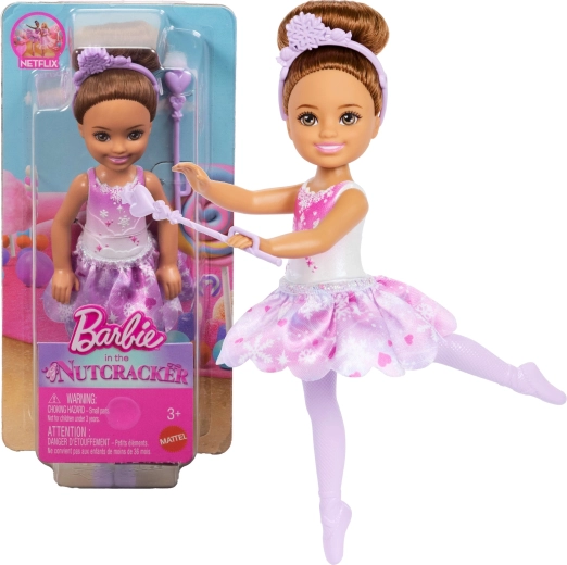 Barbie Chelsea lumehaldjas baleriin filmist Barbie Pähklipurejas – 1 tk