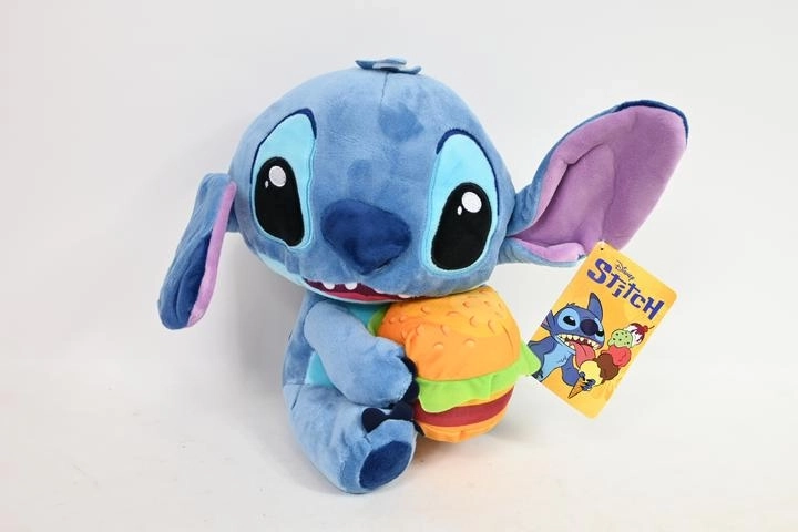 Disney Stitch burgeriga plüüsleluloom 25 cm