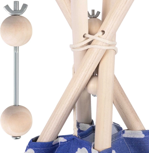 Puidust stabilisaator Nukido laste tipitelgile
