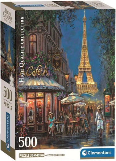 Clementoni puzzle Paris – café by the Eiffel Tower 500 pieces