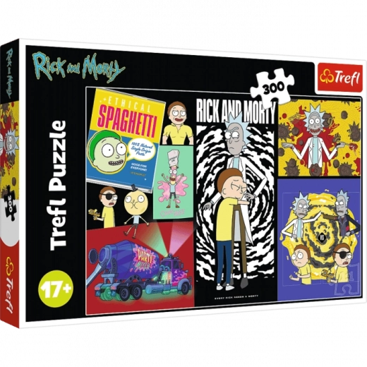 Pusle Rick ja Morty – Veider paik galaktikas, 300 tükki, Trefl