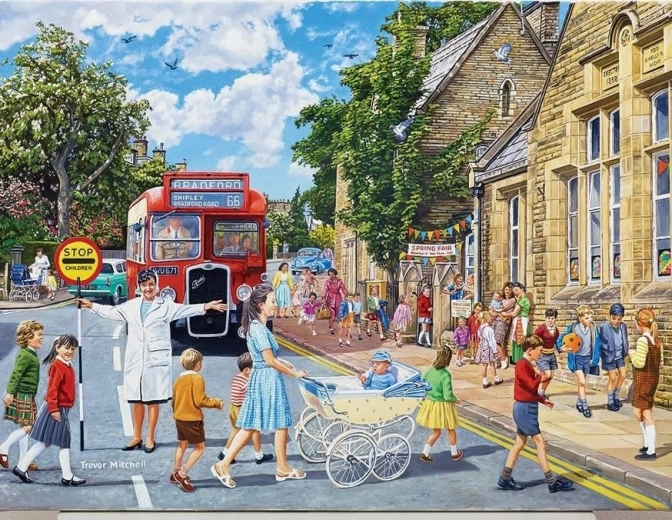 Lady with a Brand 1000-Piece Puzzle