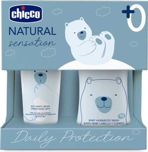 Chicco gift set Natural Sensation Daily Protection for newborns