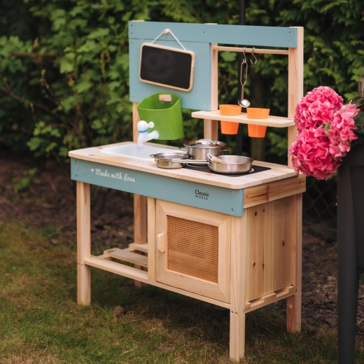 Wooden design for creative play