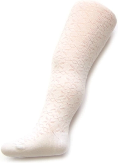 Children's Jacquard Tights NEW BABY white 128 (7–8 years)