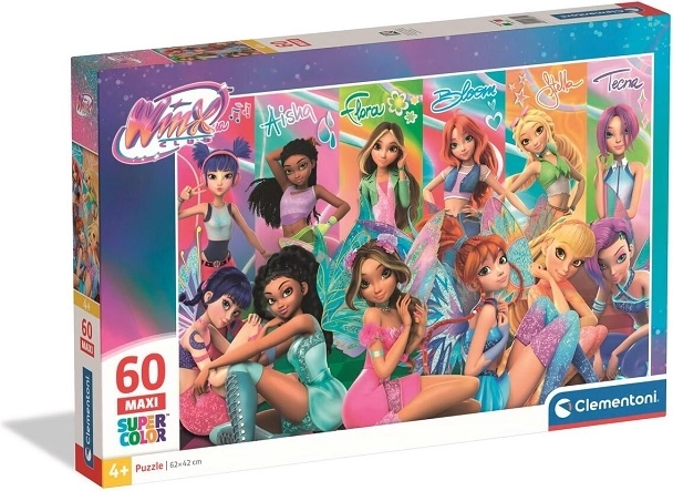 Pusle Clementoni SuperColor Maxi Winx Club 60 tükki
