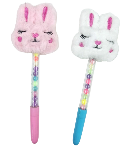 Pastapliiats plüüsist jänesega 17 cm – 1 tk