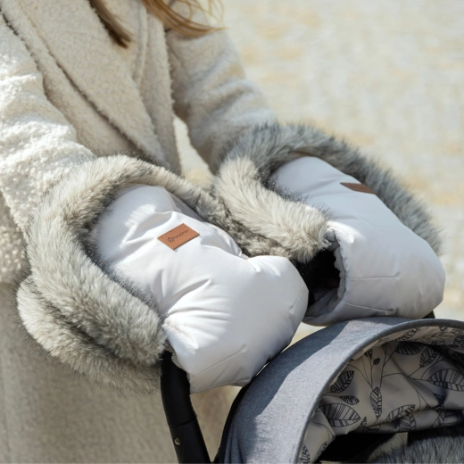 Two separate hand muffs for any stroller
