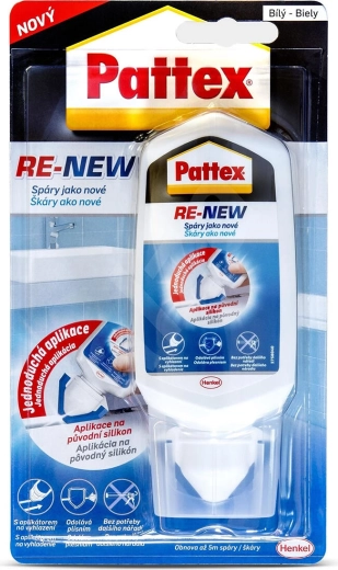 Repair Silicone White 80 ml PATTEX RE-NEW