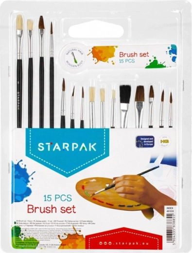 Pintslite komplekt 15 tk