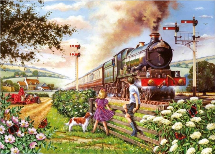 HOP puzzle Railway Children 500 pieces
