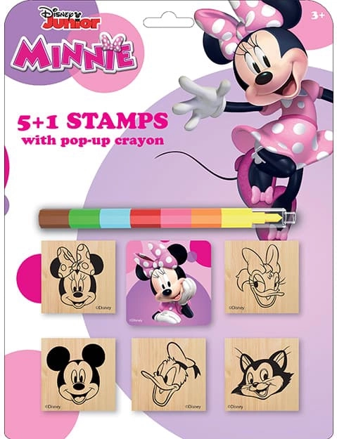 Templimiskomplekt vahakriidiga MINNIE 5+1