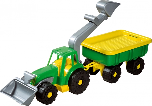 Androni traktorilaadur haagisega Power Worker 58 cm