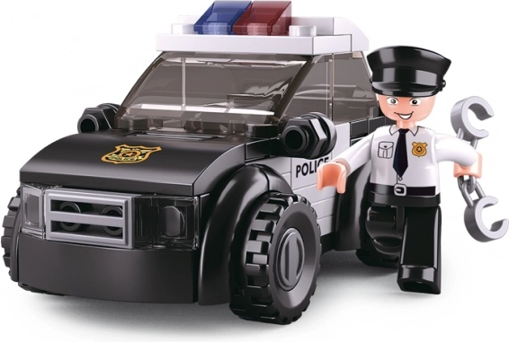 Sluban politsei patrullauto 4 in 1