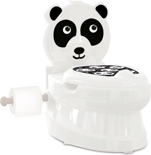 JAMARA Panda lastepotike koos loputushääle ja tualettpaberihoidikuga