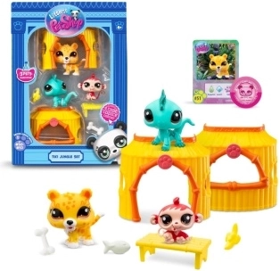 Littlest Pet Shop Džungel – 3 loomakest