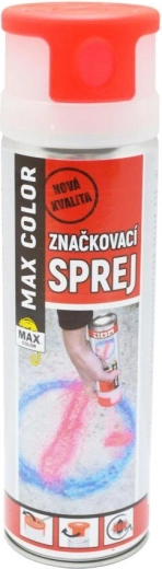 Märgistusspreiv MAX COLOR 500 ml – helendav punane