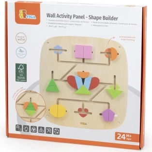 Wooden Wall Block-Building Game