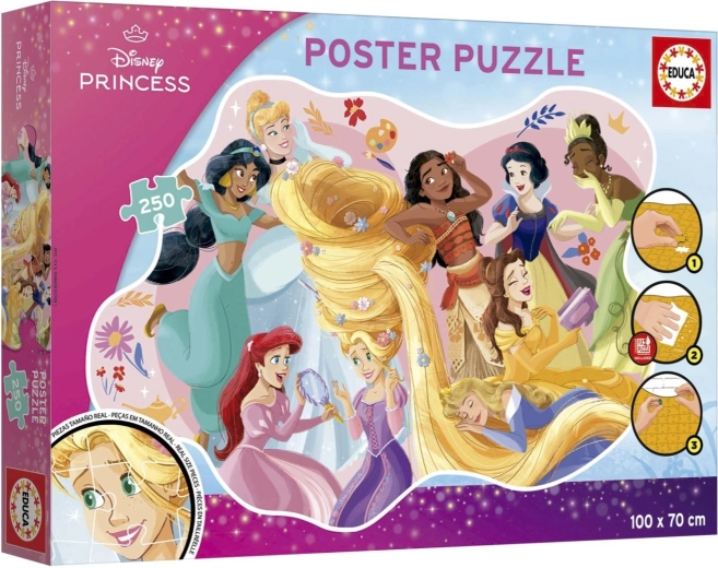 Educa plakatpusle Disney printsessid 250 tükki