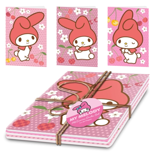 My Melody A5 vihikute komplekt (3 tk)