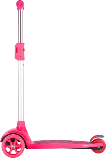 Adjustable handlebars and non-slip deck